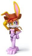 Bunnie Rabbot is a friend of sonic and a Hero.