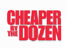 Cheaper by the Dozen logo