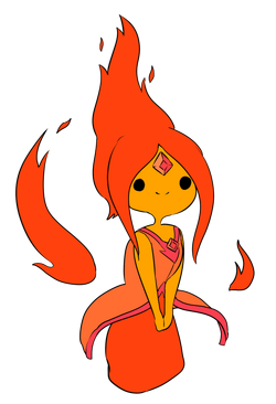 chibi flame princess