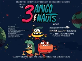 The 3 Amigonauts Movie (2002) Poster