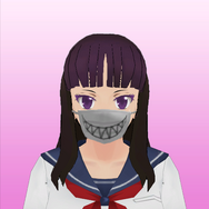 Purple Streak (Yandere Simulator) Apperaed on the island.