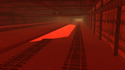 Smelter pit