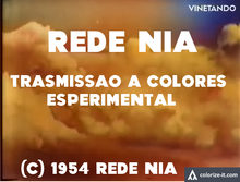 Rede Nia Experimental Colour