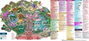 The map of HootonDisney Park