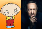 Kevin Spacey as Stewie's voice