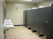 Girls' bathroom at school