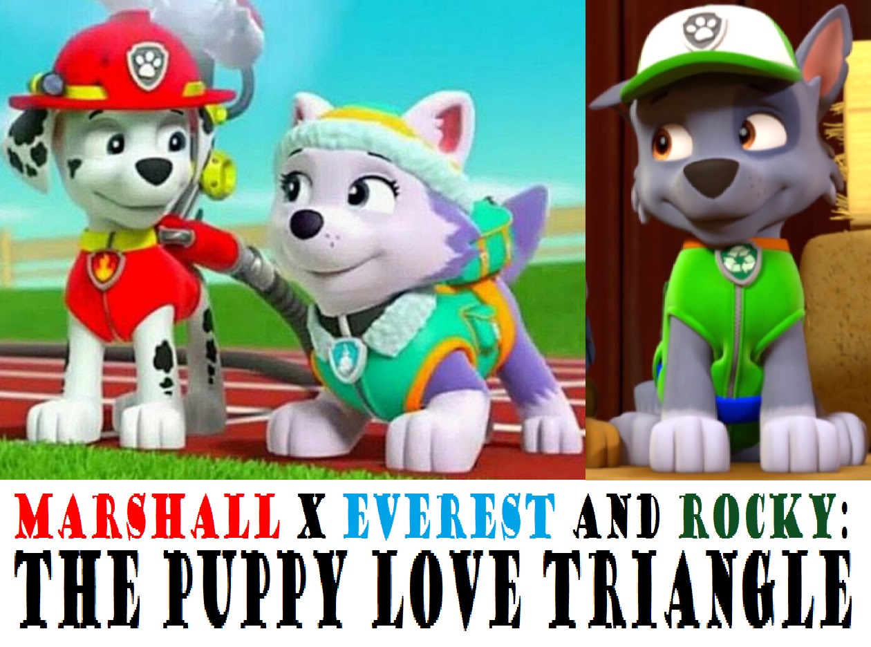 PAW Marshall x Everest and Rocky: The Puppy Love Triangle | Wiki | Fandom
