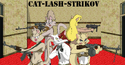 Illustration from "Cat-Lash-Strikov" episode by TeeJay87.