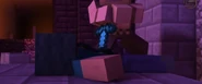 Herobrine en su falsa muerte.