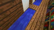 Pasadizo secreto en Sala de Encantamientos hacia el Portal al Nether.