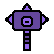 Hammer Icon Dark Purple