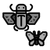 Insectoid Endemic Life Icon Grey