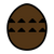 Egg Icon Brown