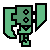 Switch Axe Icon Green