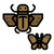 Insectoid Endemic Life Icon Light Brown