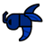 Wirebug Icon Dark Blue