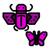 Insectoid Endemic Life Icon Magenta