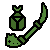 Insect Glaive Icon Dark Green