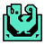 Trap Icon Teal