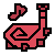 Hunting Horn Icon Red