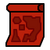 Map Icon Dark Red