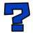 Question Mark Icon Dark Blue