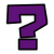 Question Mark Icon Dark Purple