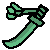 Long Sword Icon Green