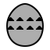 Egg Icon Grey
