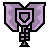 Charge Blade Icon Purple