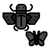 Insectoid Endemic Life Icon Black