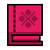Book Icon Dark Pink