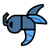 Wirebug Icon Blue