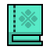 Book Icon Teal
