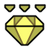 Jewel Icon Light Yellow