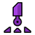 Knife Icon Purple