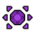 Armor Sphere Icon Purple