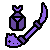 Insect Glaive Icon Dark Purple