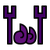 BBQ Icon Dark Purple