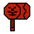 Bugnet Icon Dark Red
