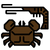 Endemic Life Shellfish Icon Brown