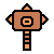 Hammer Icon Orange