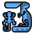 Terrestrial Endemic Life Icon Blue