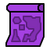 Map Icon Purple