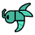 Wirebug Icon Teal