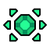 Armor Sphere Icon Green