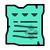 Ticket Icon Teal