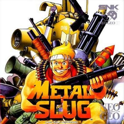 Metal Slug Neo-Geo CD Cover