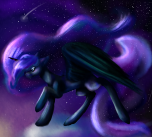 Princess Luna (2) by Milakia