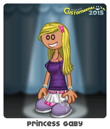 Princess Gaby | Fan Papa Louie Customers Wiki | Fandom
